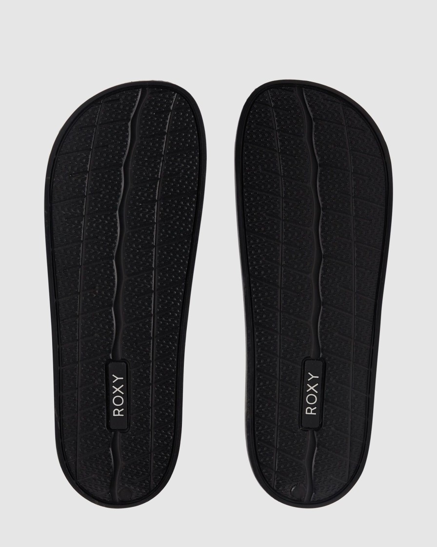 Women ROXY Slides | Womens Slippy Slider Sandals