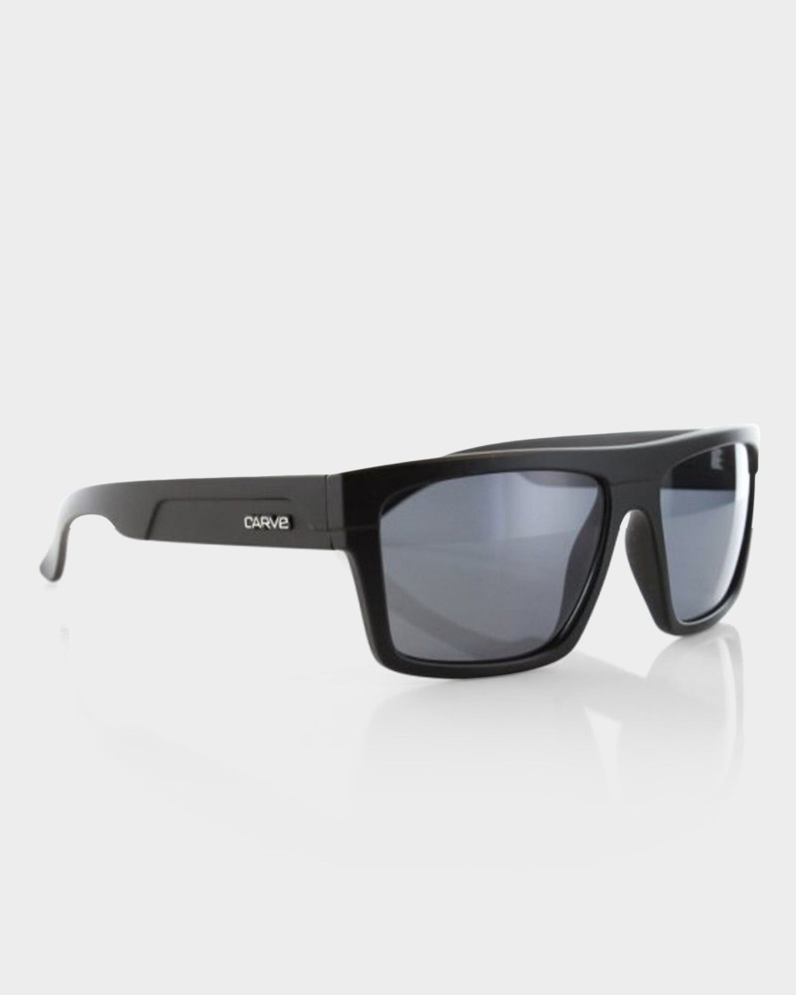 Men CARVE Sunglasses | Volleymatt Black Polarized