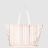 Women ROXY Bags | Womens Stripey Beach Tote Bag