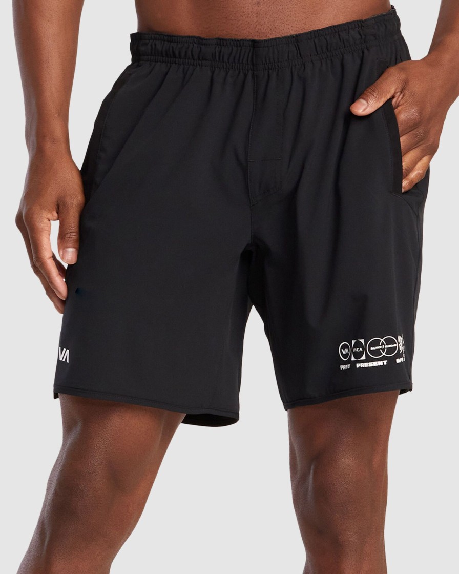 Men RVCA Shorts | Yogger Stretch 17