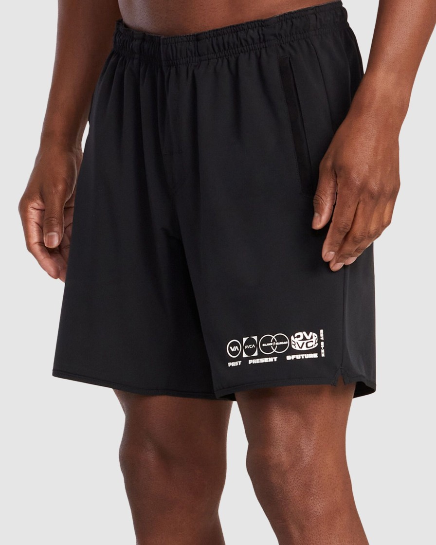 Men RVCA Shorts | Yogger Stretch 17