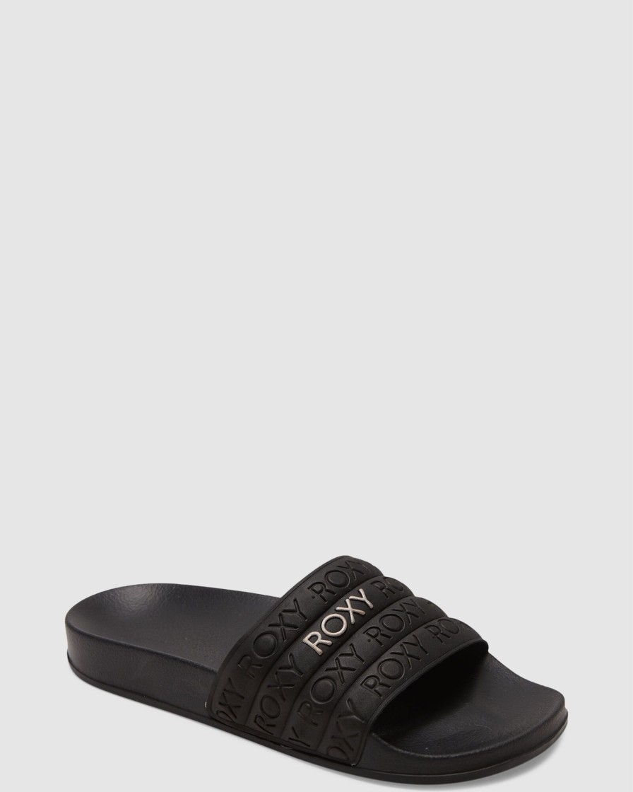 Women ROXY Slides | Womens Slippy Water-Friendly Sandals