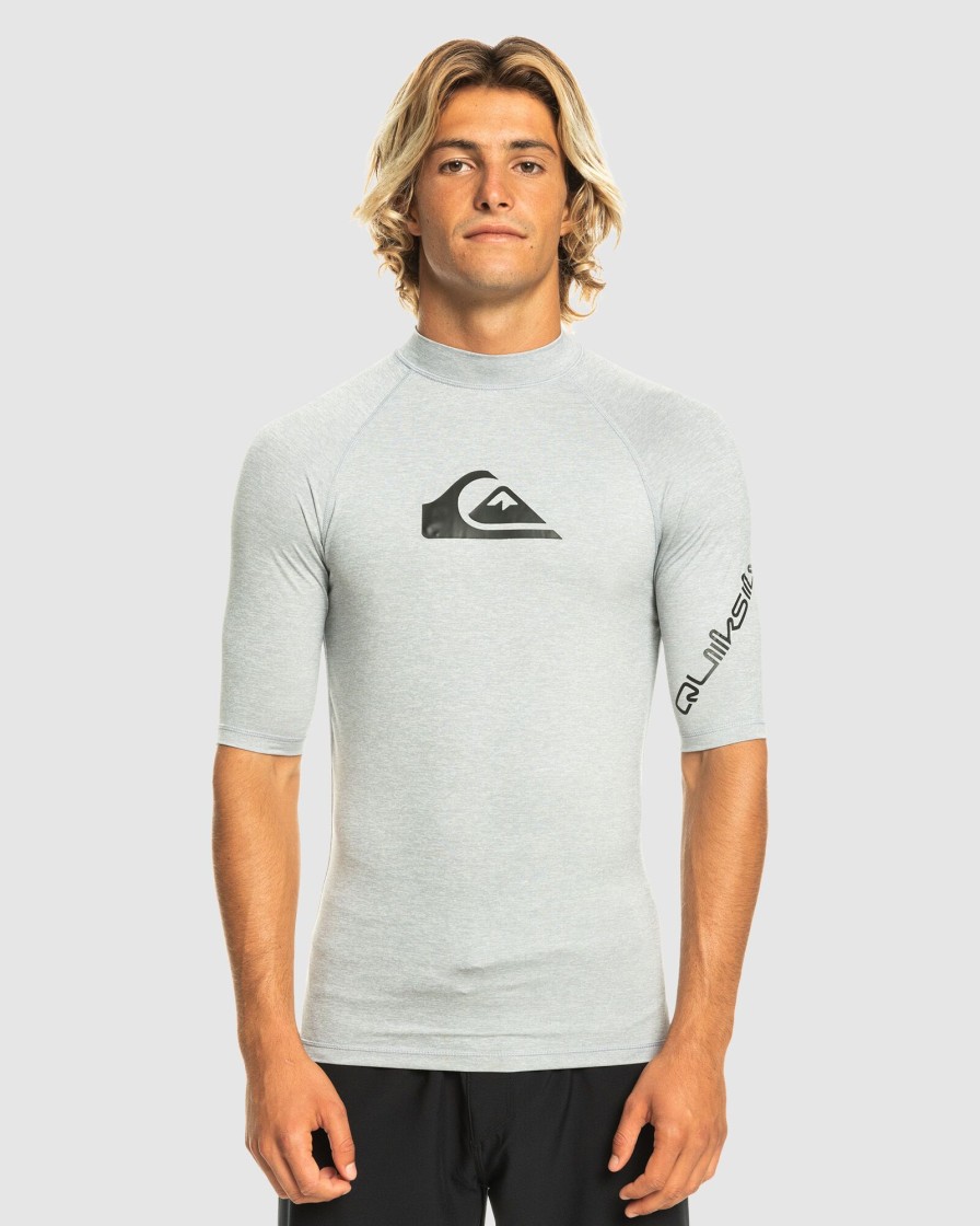 Men QUIKSILVER Rashvests | Mens All Time Short Sleeve Rash Vest