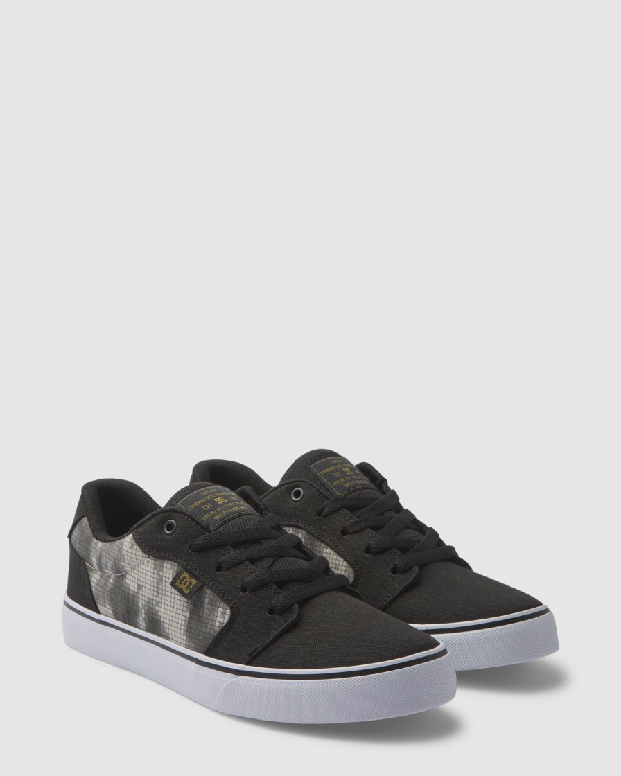 Men DC SHOES Sneakers | Men'S Anvil Canvas Shoes