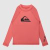 Youth QUIKSILVER Clothing | Boys 2-7 All Time Long Sleeve Upf 50 Rash Vest