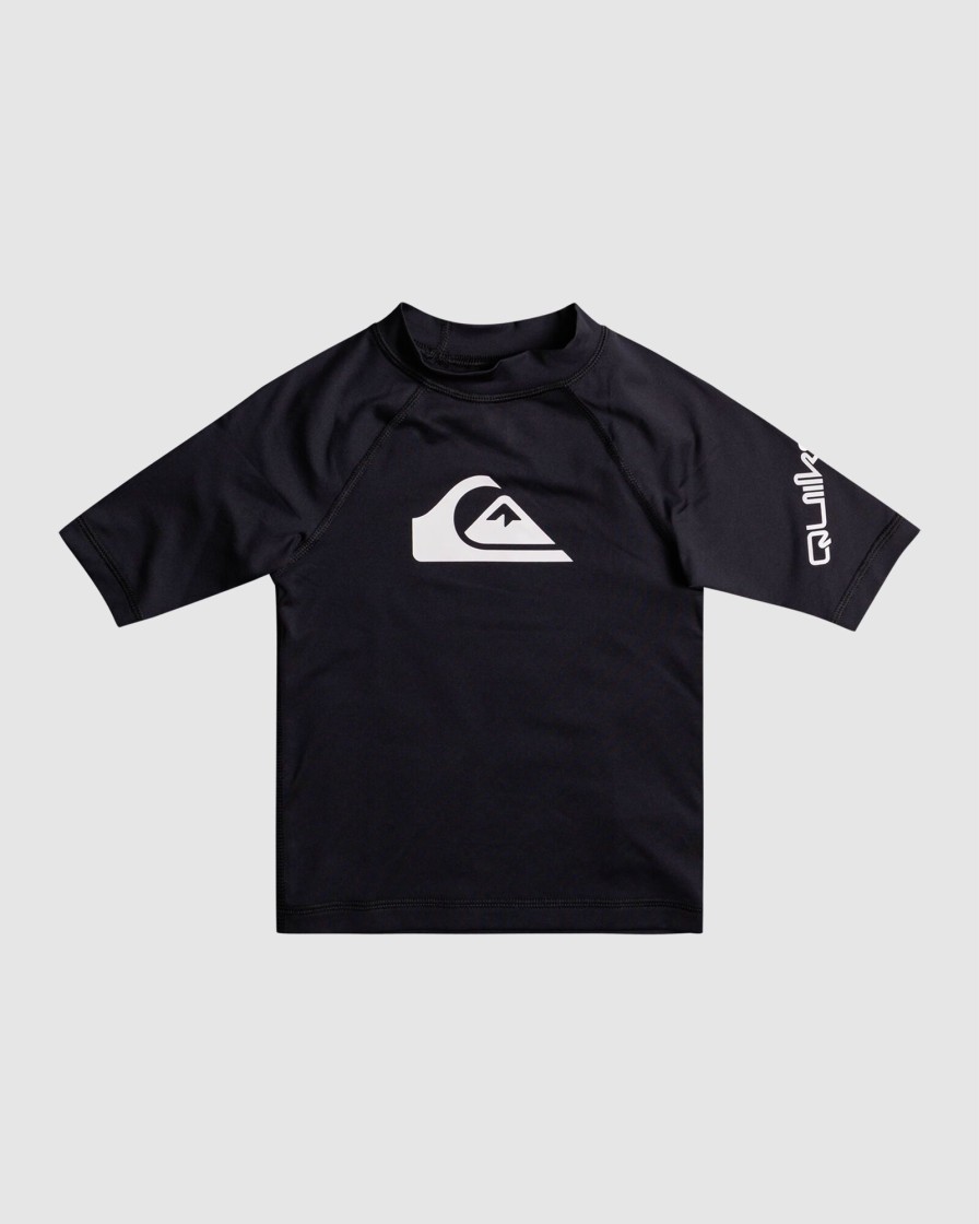 Youth QUIKSILVER Clothing | Boys 2-7 All Time Short Sleeve Rash Vest