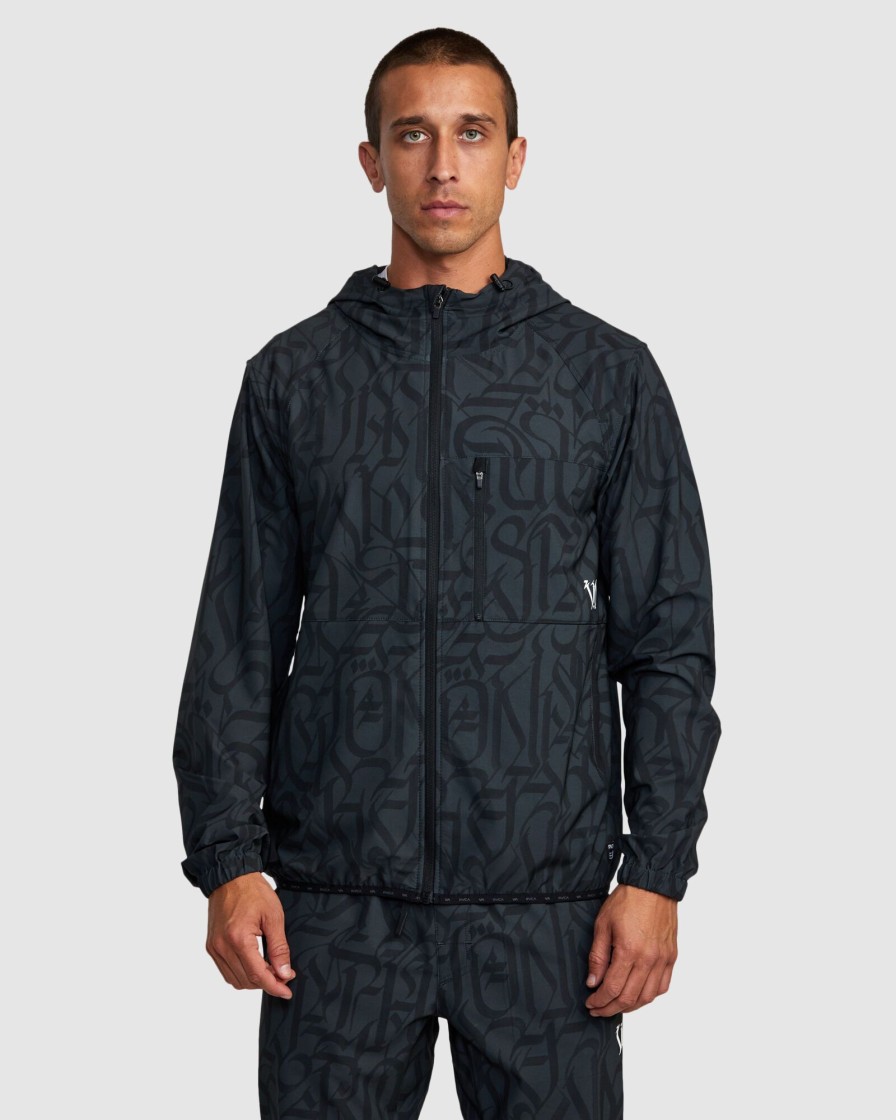 Men RVCA Jackets | Thug Rose Yogger Jacket Ii