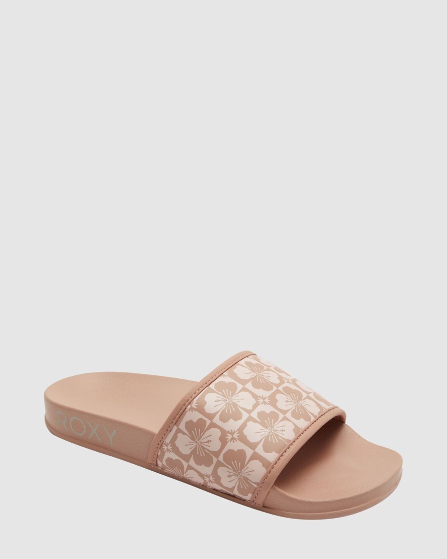 Women ROXY Slides | Womens Slippy Sandals