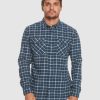 Men QUIKSILVER Shirts | Mens Dulsie Long Sleeve Shirt