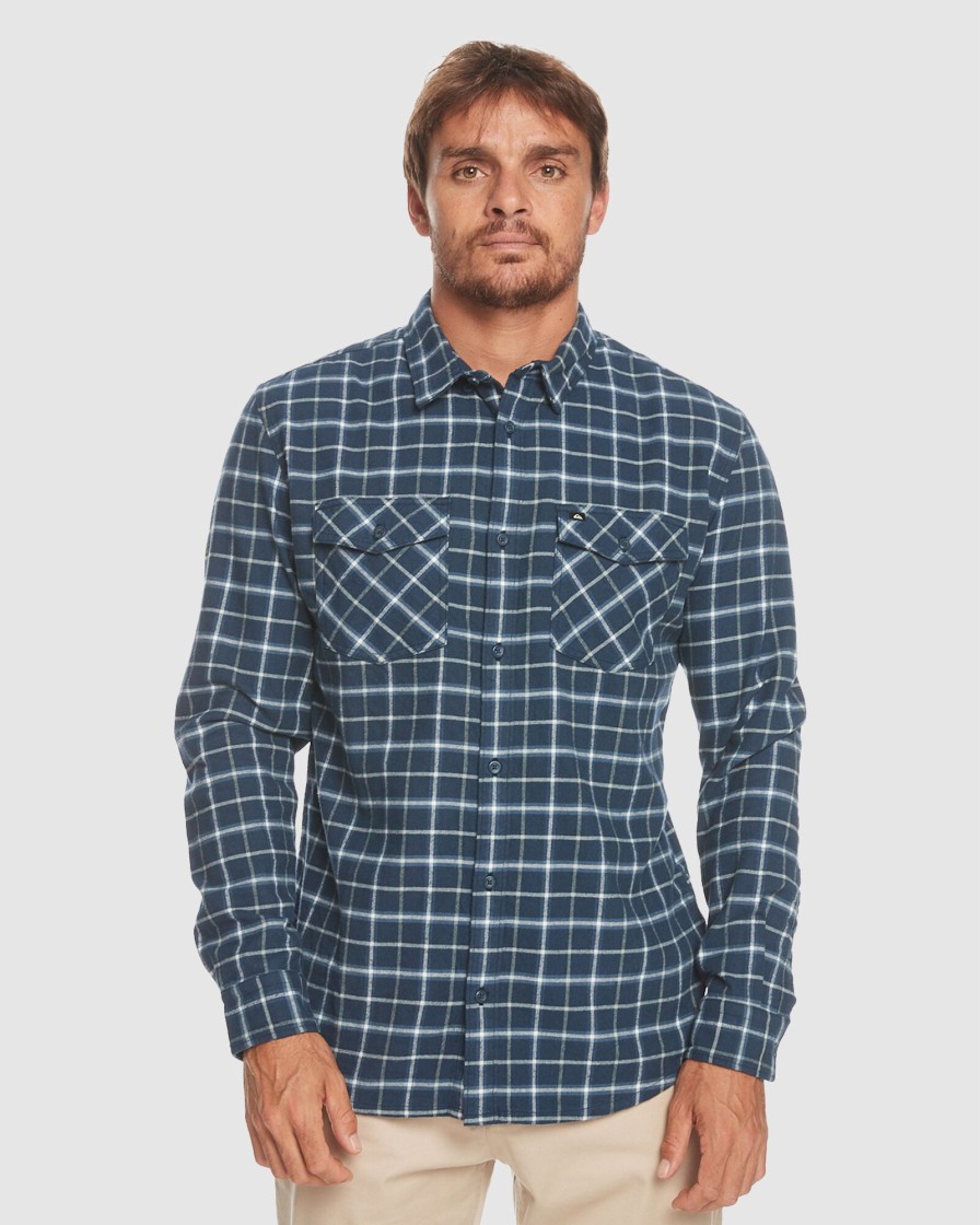 Men QUIKSILVER Shirts | Mens Dulsie Long Sleeve Shirt