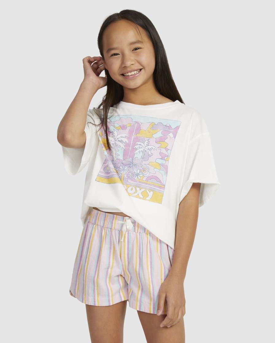 Youth ROXY Clothing | Girls 4-16 Una Mattina Linen Shorts