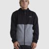 Men QUIKSILVER Jumpers & Hoodies | Burnz Zip Thru Hood