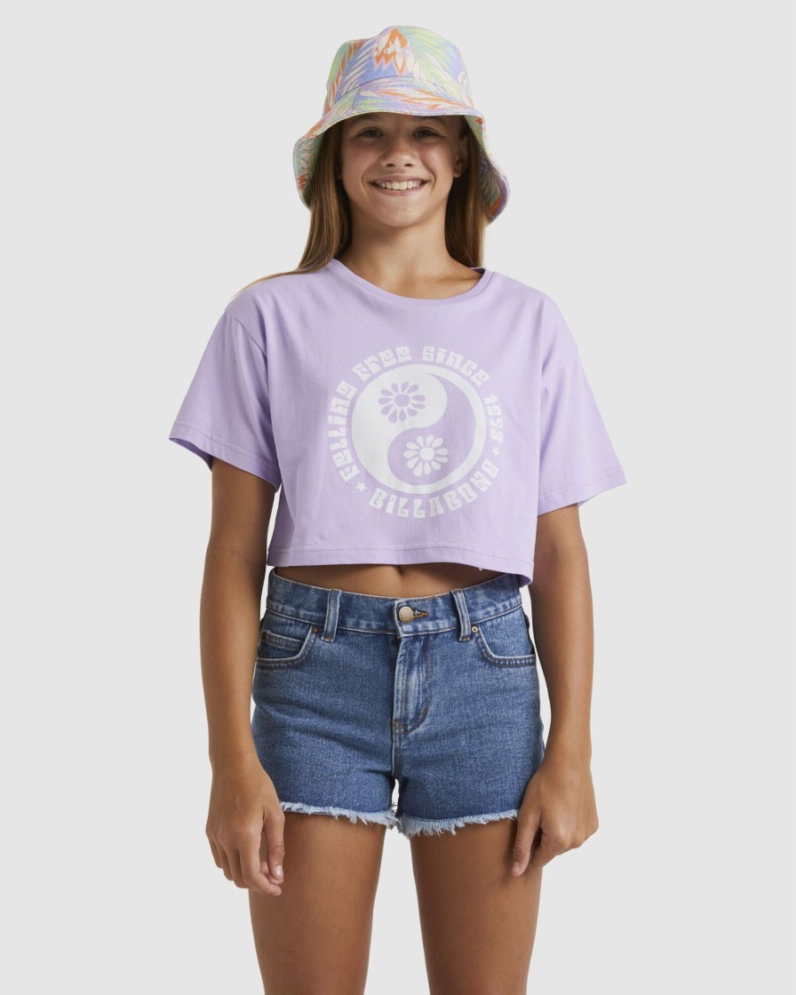 Youth BILLABONG Clothing | Girls 6-14 Feeling Free True Boy Crop