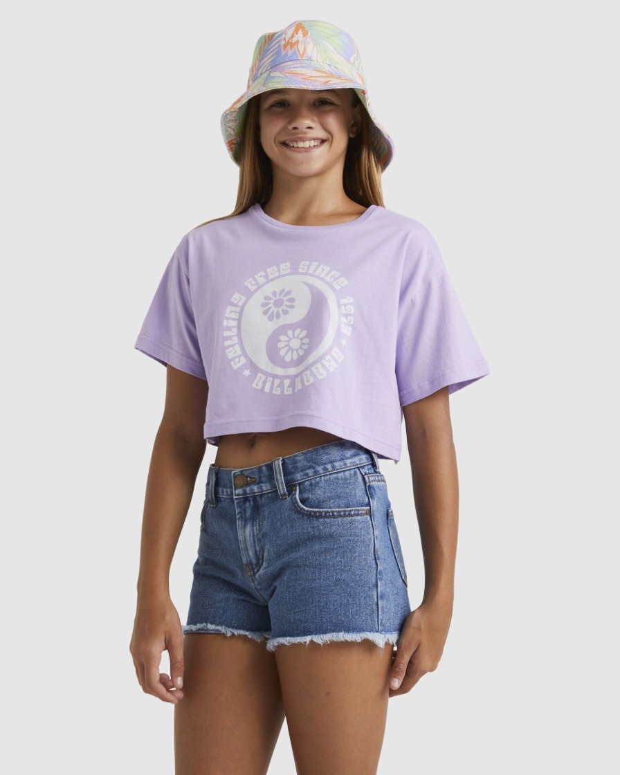 Youth BILLABONG Clothing | Girls 6-14 Feeling Free True Boy Crop