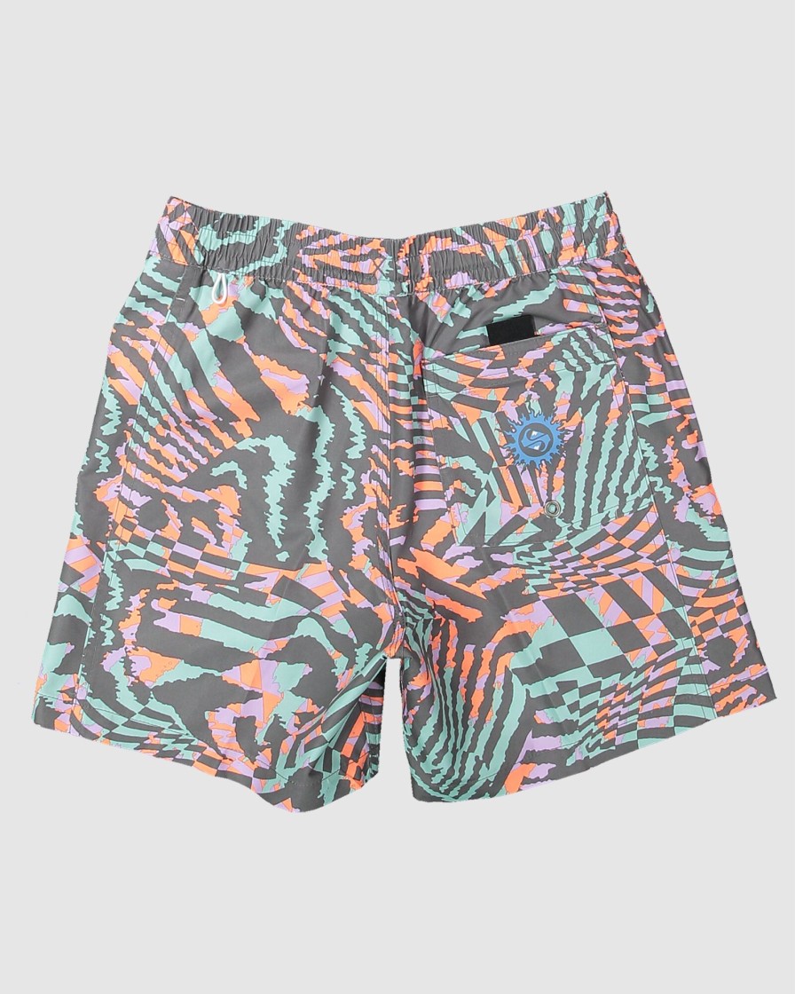 Youth QUIKSILVER Clothing | Boys 8-16 Radical Arch Volley 14"Swim Shorts