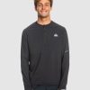 Men QUIKSILVER Knitwear | Mens Keep The Pace Long Sleeve T-Shirt