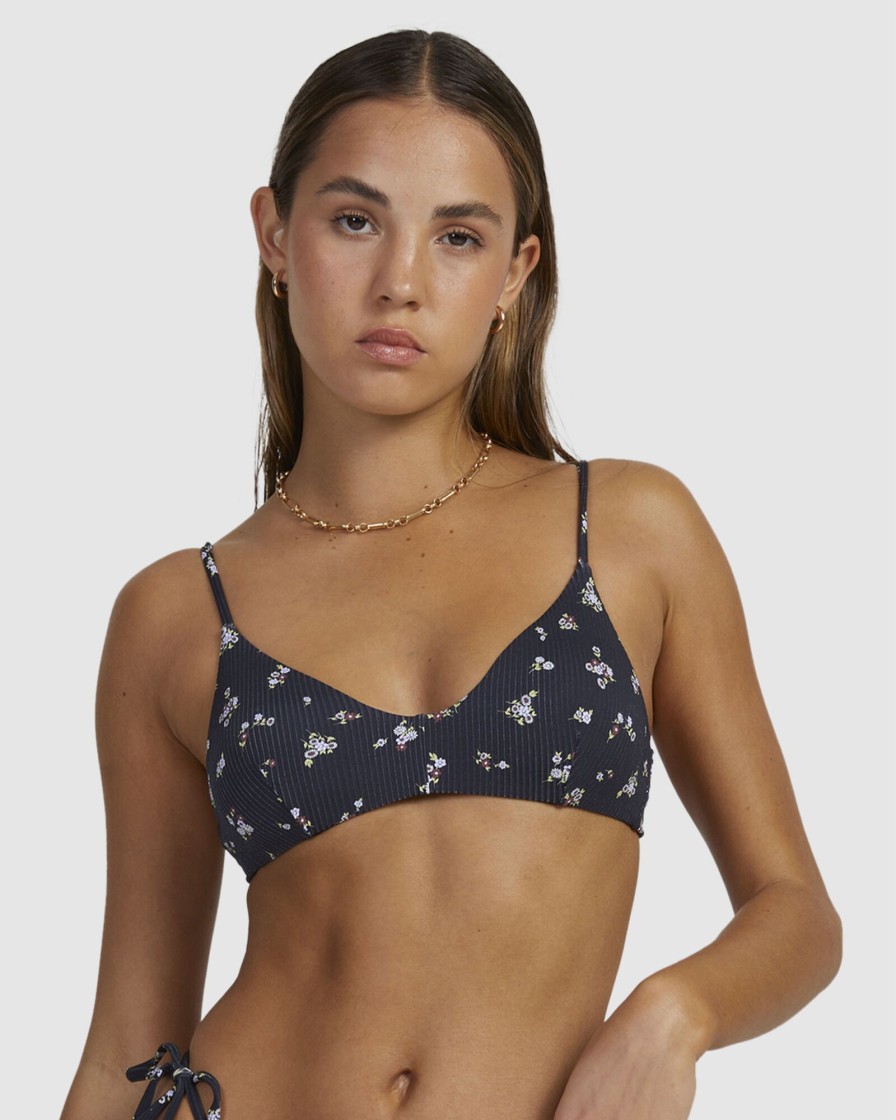 Women RVCA Swimwear | Sprinkle Trilette Bikini Top