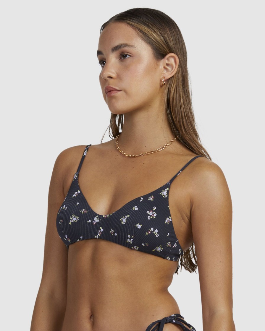 Women RVCA Swimwear | Sprinkle Trilette Bikini Top