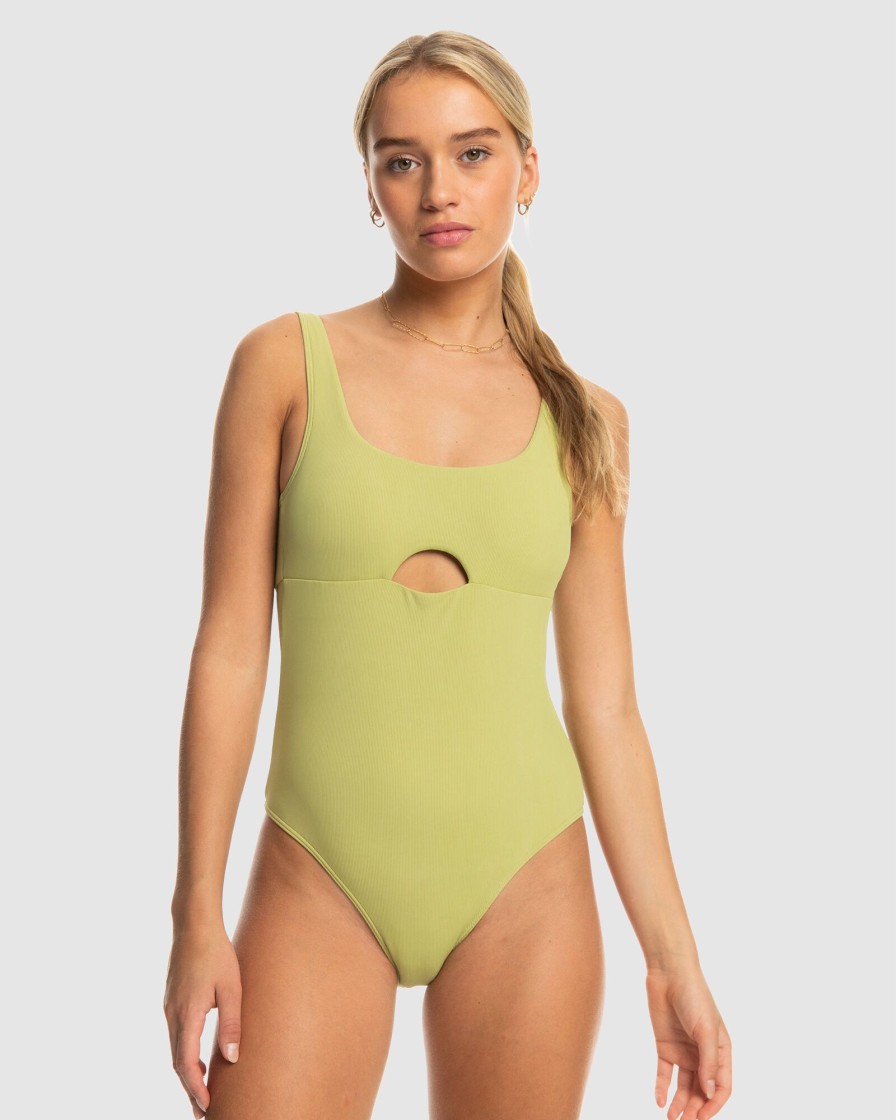 Women ROXY One Pieces | Womens Roxy Pro The Double Line One-Piece Swimsuit