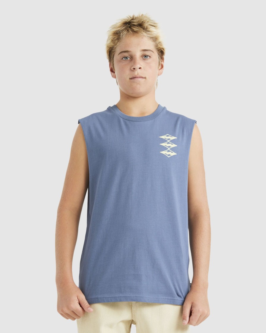 Youth BILLABONG Clothing | Boys 8-16 Crayon Wave Tank Top