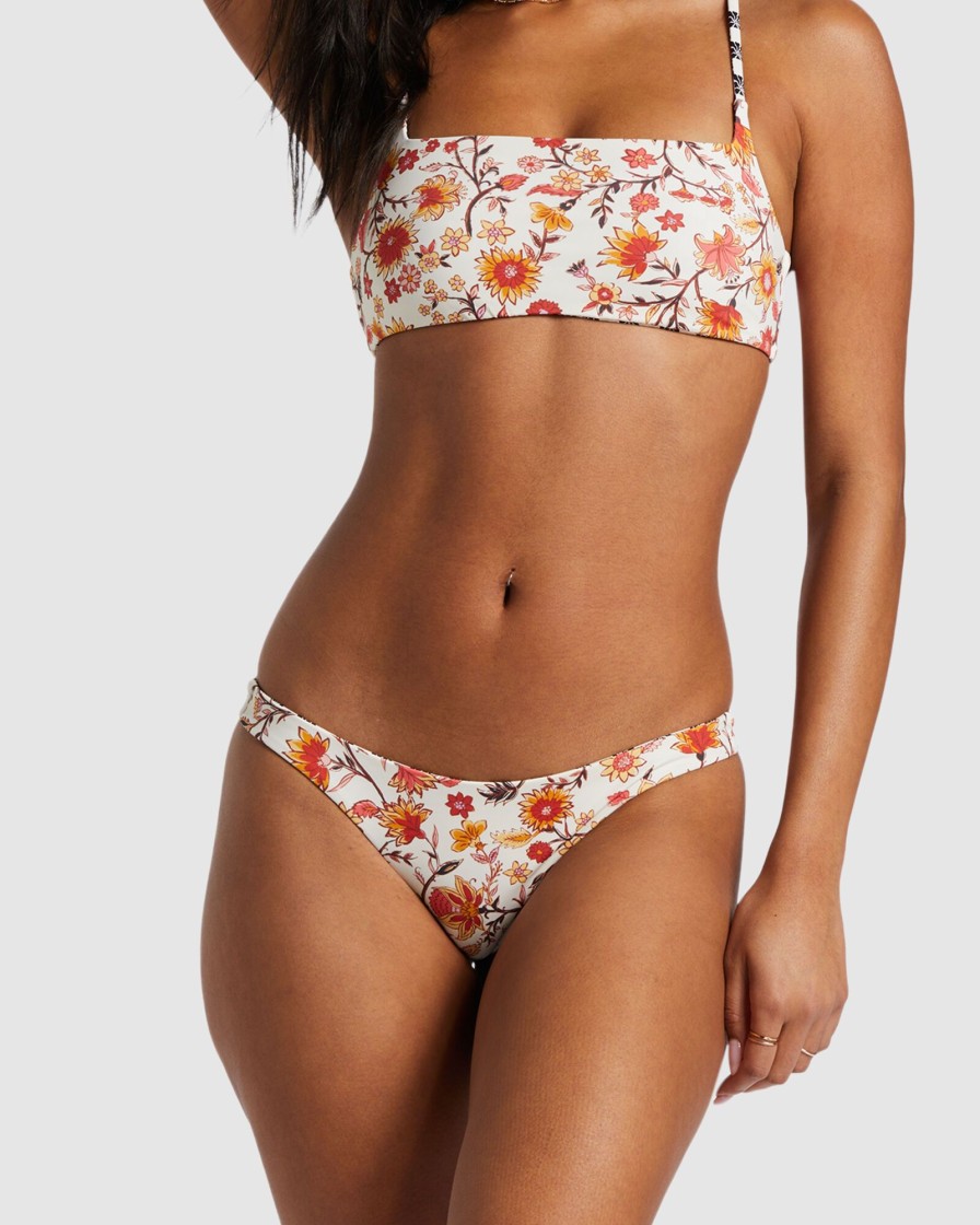 Women BILLABONG Bikini Bottoms | Cast A Spell Rev Tanga Bikini Bottom