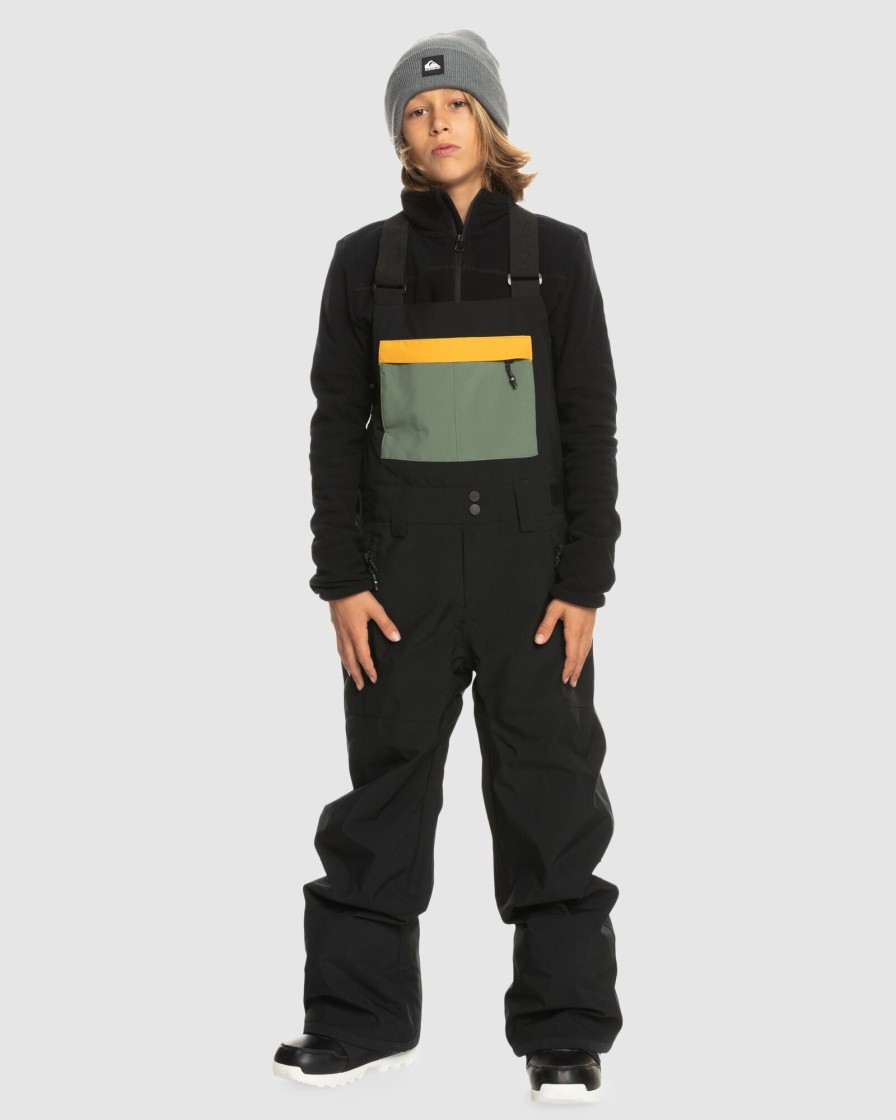 Youth QUIKSILVER Clothing | Boys 8-16 Mash Uptechnical Snow Bib Pants