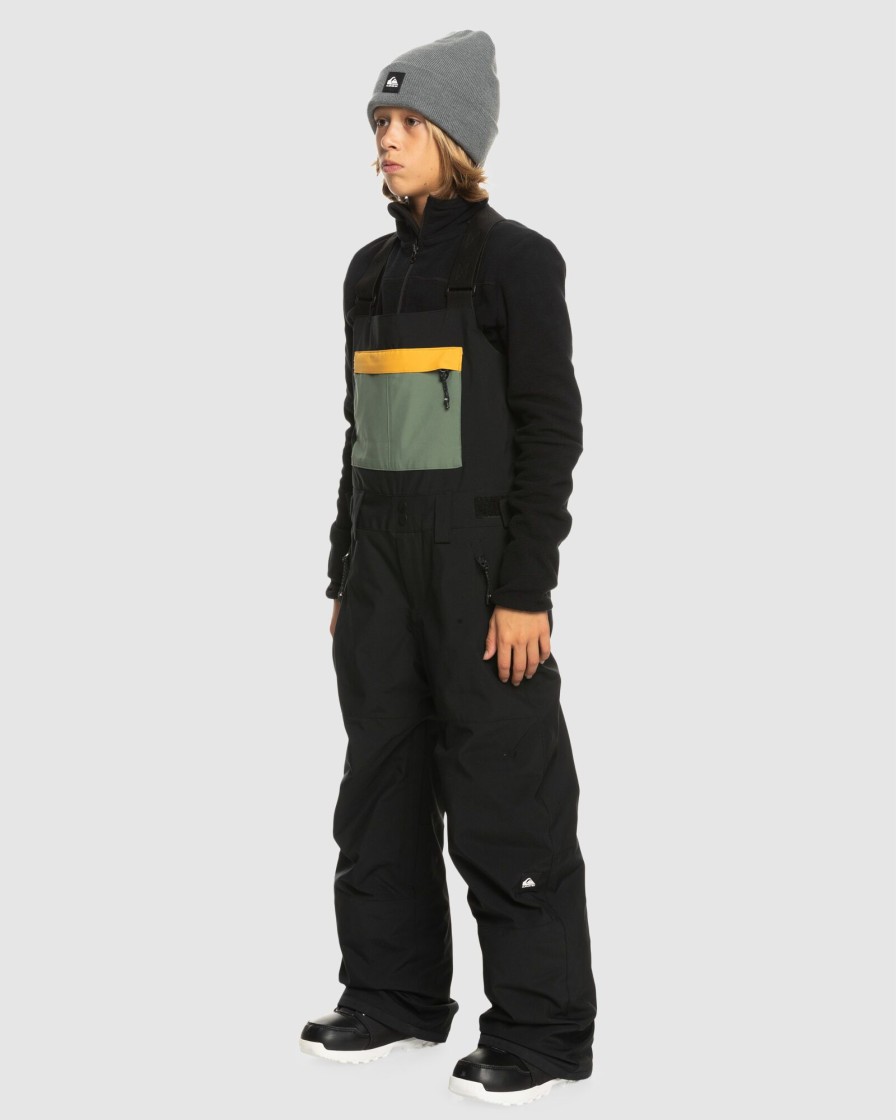 Youth QUIKSILVER Clothing | Boys 8-16 Mash Uptechnical Snow Bib Pants