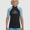 Youth QUIKSILVER Clothing | Boys 8-16 On Tour Short Sleeve Rash Vest