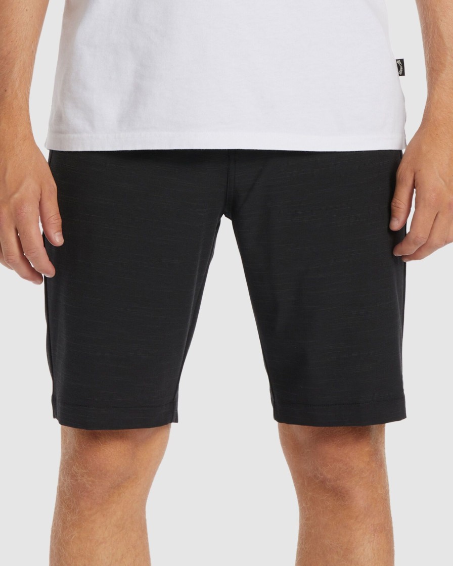 Men BILLABONG Shorts | Crossfire Slub Submersible 19" Shorts