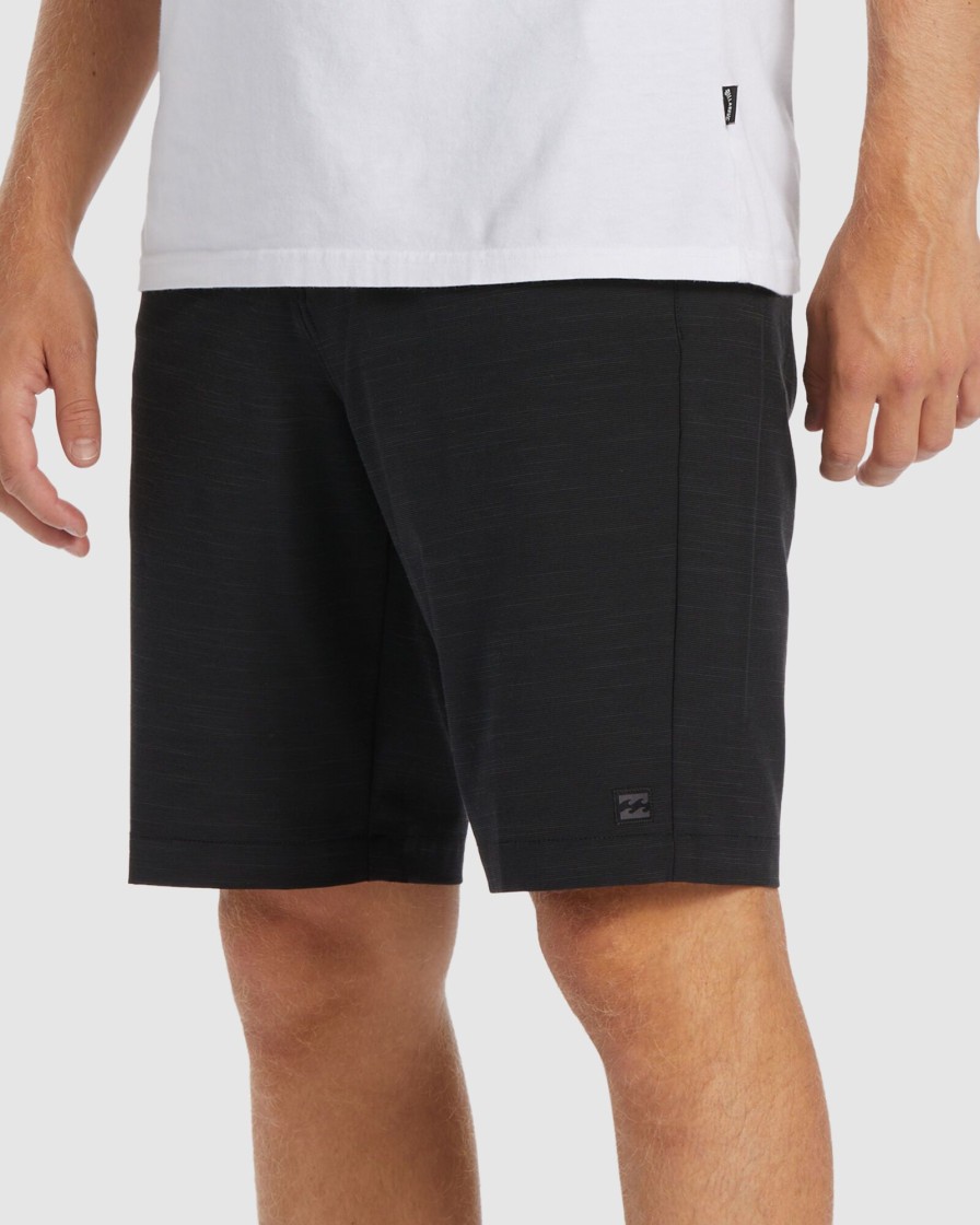 Men BILLABONG Shorts | Crossfire Slub Submersible 19" Shorts