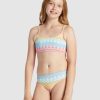 Youth BILLABONG Clothing | Paradise Check - Two Piece Trilet Bikini Set For Girls 4-14