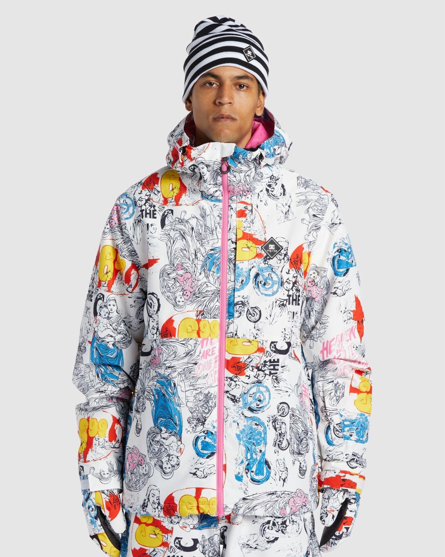 Men DC SHOES Jackets | Andy Warhol Basis Technical Snow Jacket