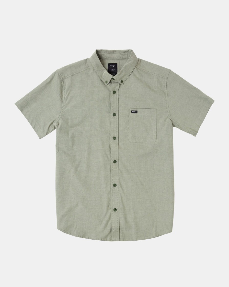 Men RVCA Knitwear | Thatll Do Stretch Short Sleeve Shirt