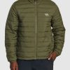 Men RVCA Jackets | Packable Puffa Jacket