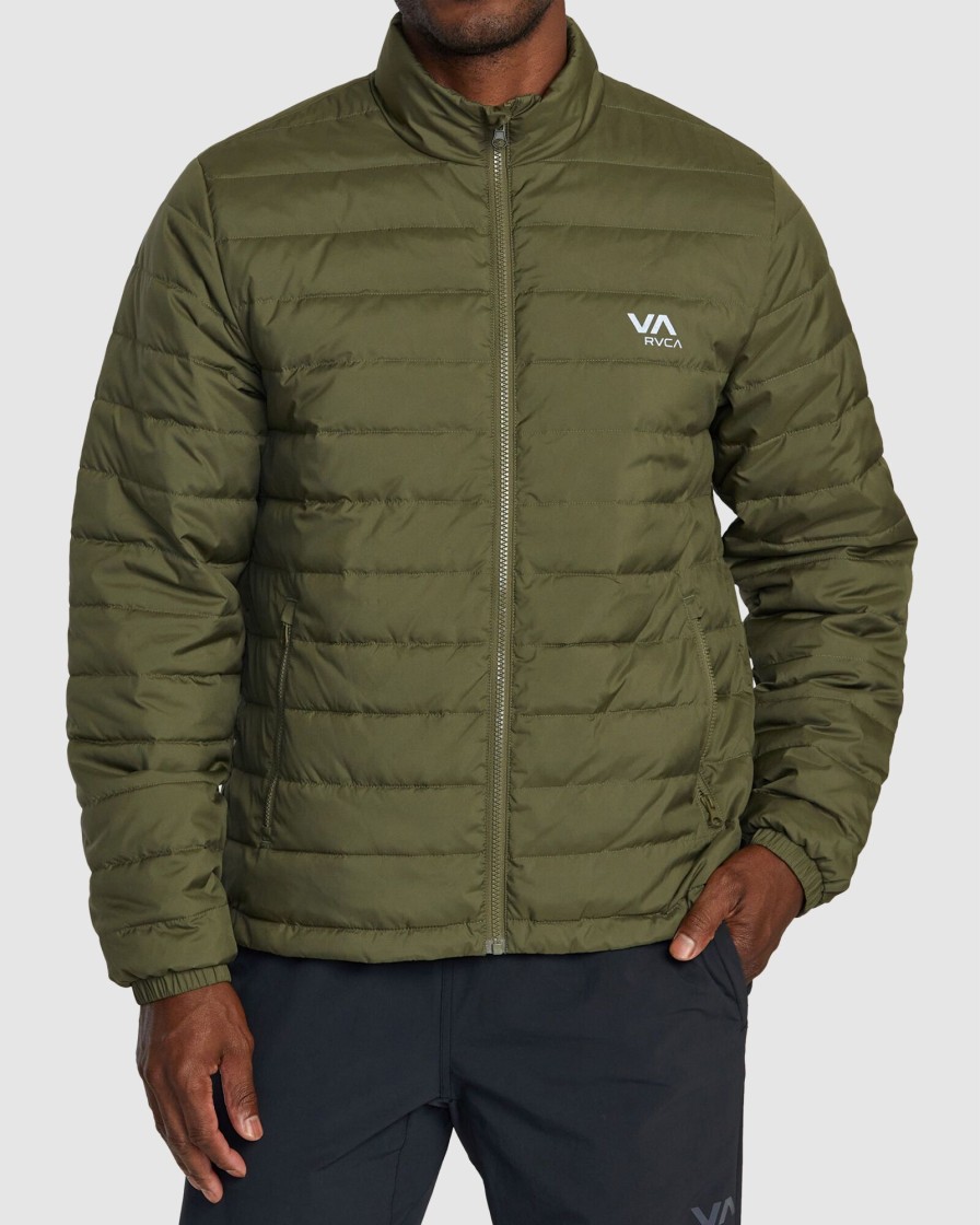 Men RVCA Jackets | Packable Puffa Jacket