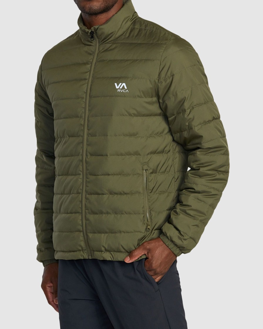 Men RVCA Jackets | Packable Puffa Jacket