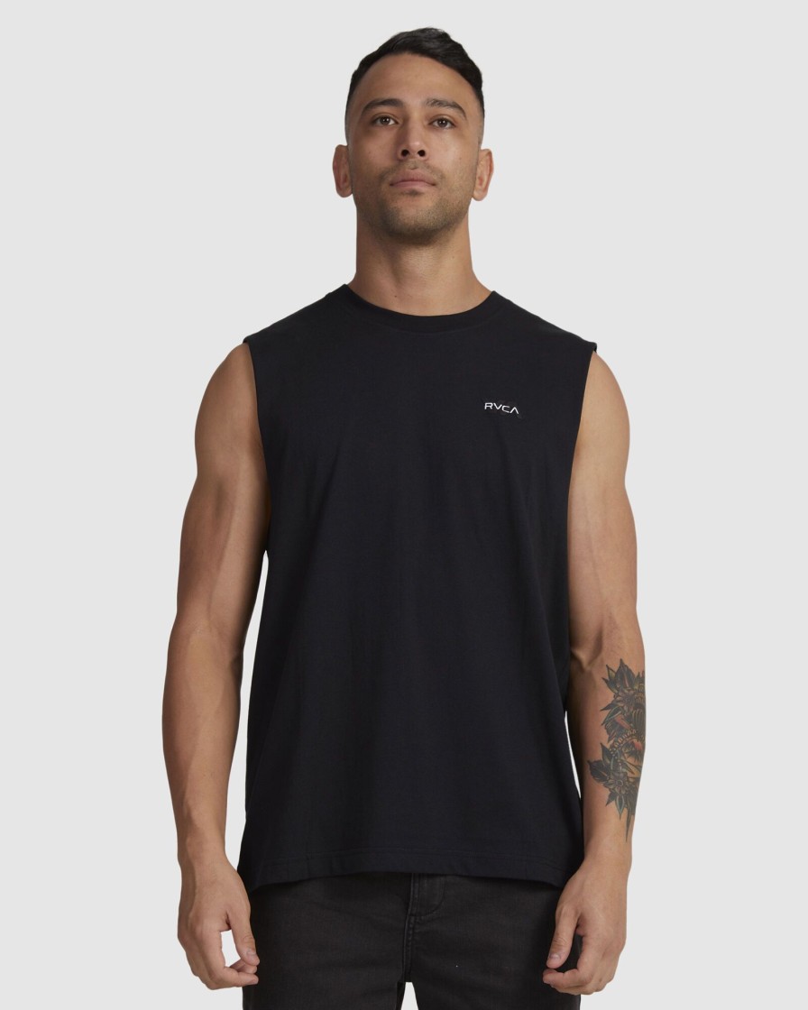 Men RVCA Singlets & Tanks | Rvca Offset Muscle