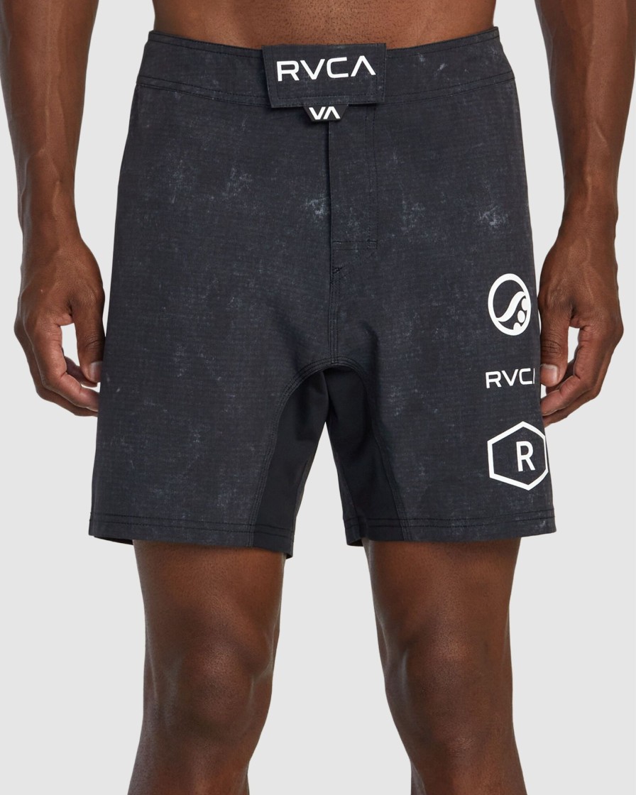 Men RVCA Shorts | Ruotolo Fight Scrapper 17" Technical Training Shorts