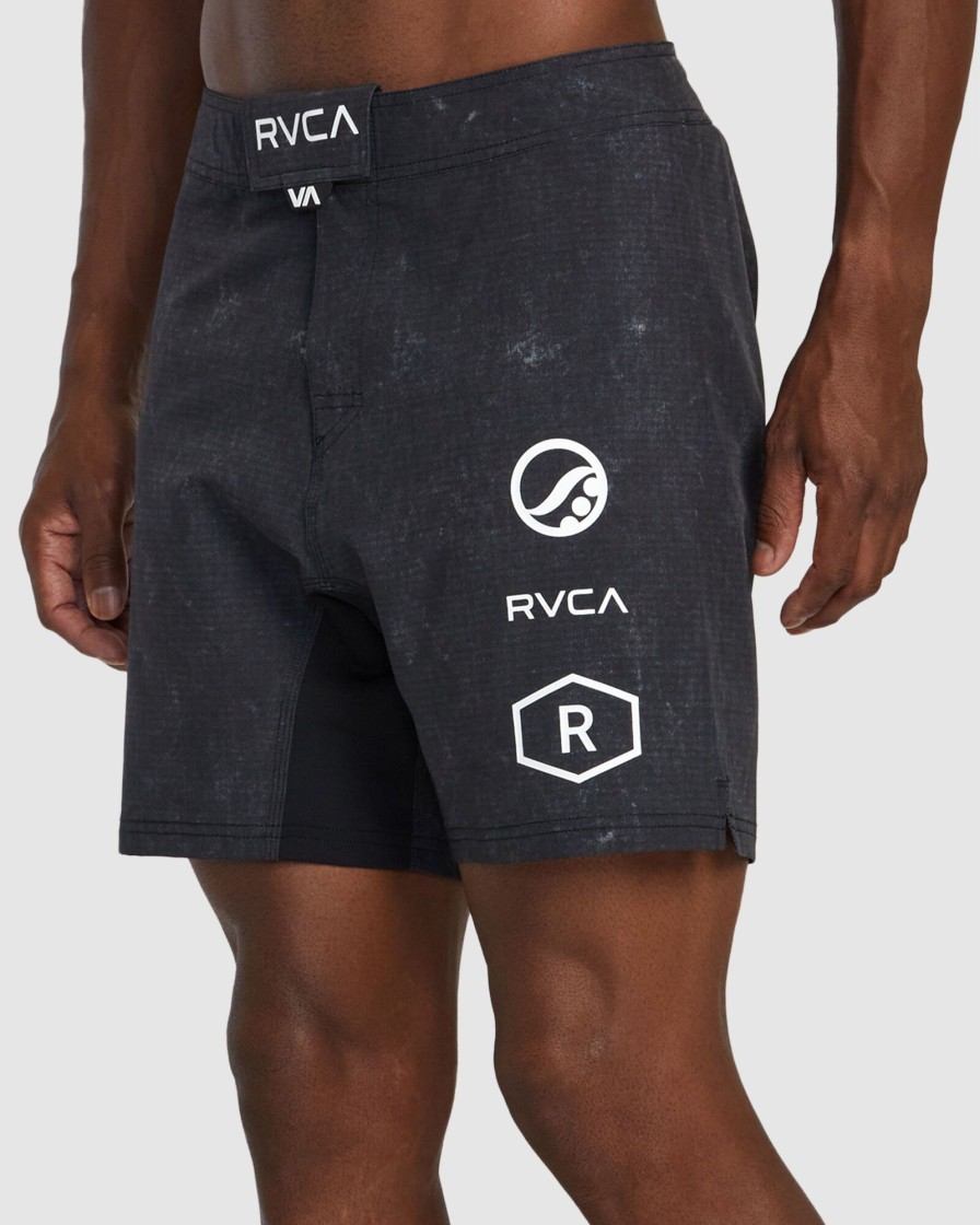 Men RVCA Shorts | Ruotolo Fight Scrapper 17" Technical Training Shorts