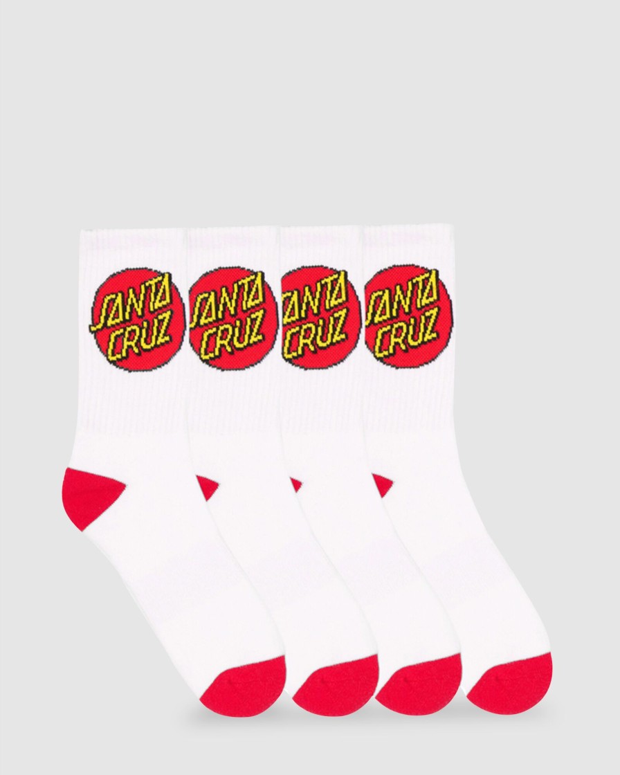 Youth SANTA CRUZ Accessories | Classic Dot Socks 2-8