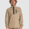 Men QUIKSILVER Jumpers & Hoodies | Mens No Destination Half Zip Hoodie