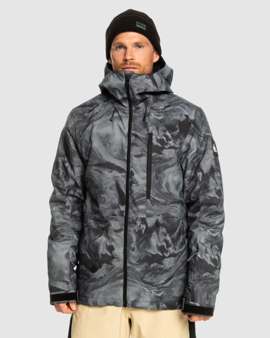 Men QUIKSILVER Jackets | Mens Mission Technical Snow Jacket