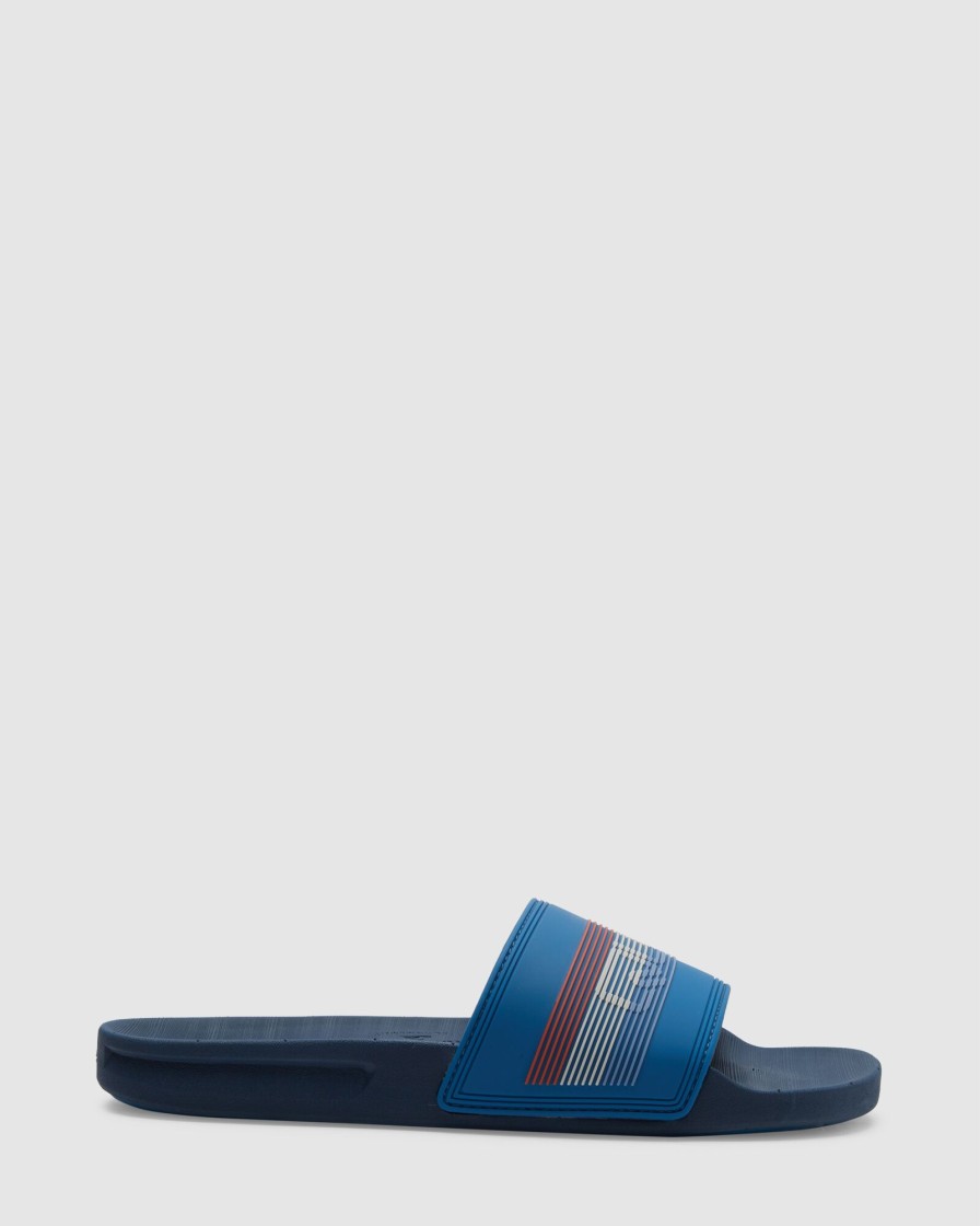 Women QUIKSILVER Slides | Mens Rivi Wordmark Slide Slider Sandals