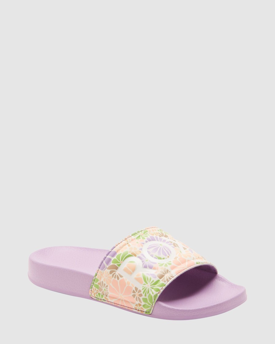 Youth ROXY Footwear | Girls 8-16 Slippy Sandals