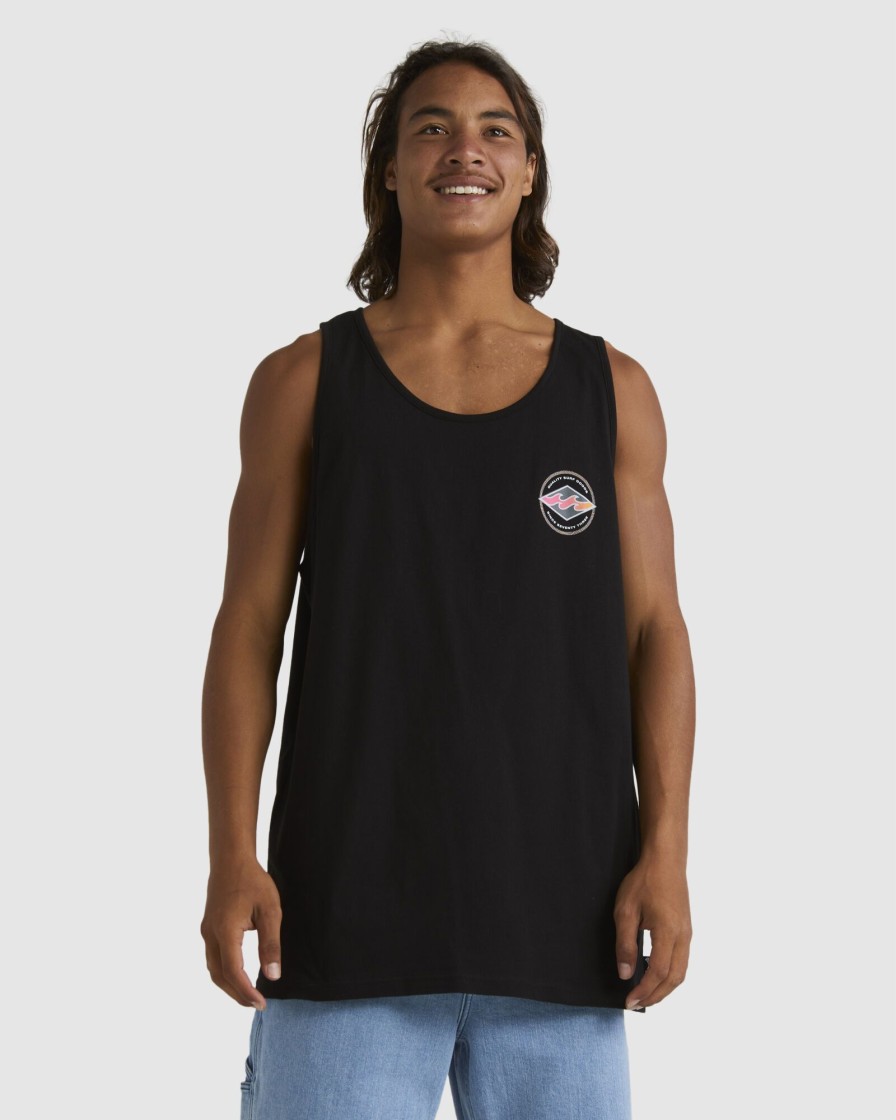 Men BILLABONG Singlets & Tanks | Rotar Diamond Tank Top