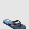 Men QUIKSILVER Thongs | Mens Molokai Panel Flip-Flops