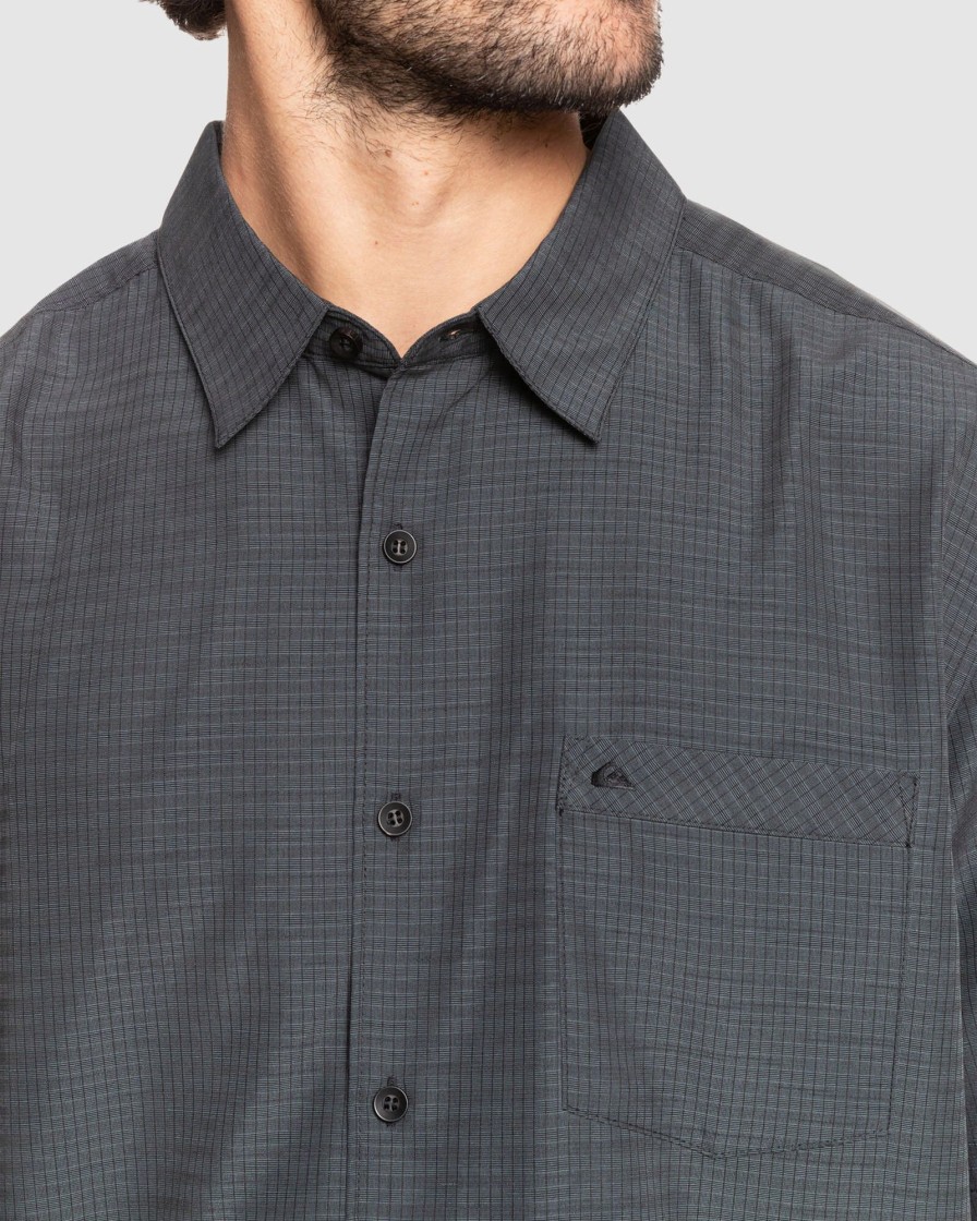 Men QUIKSILVER Shirts | Mens Waterman Centinela Short Sleeve Shirt