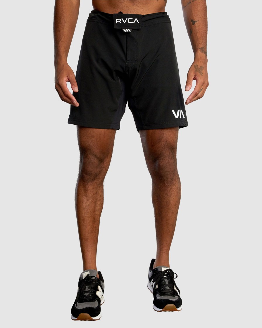 Men RVCA Shorts | Fight Scrapper Elastic Walkshorts 17"