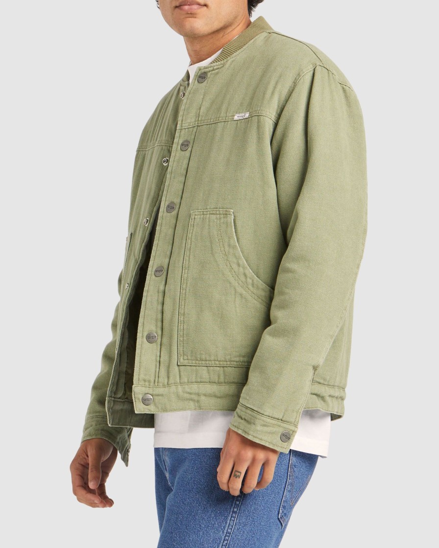 Men WRANGLER Jackets | Logger Jacket Sage