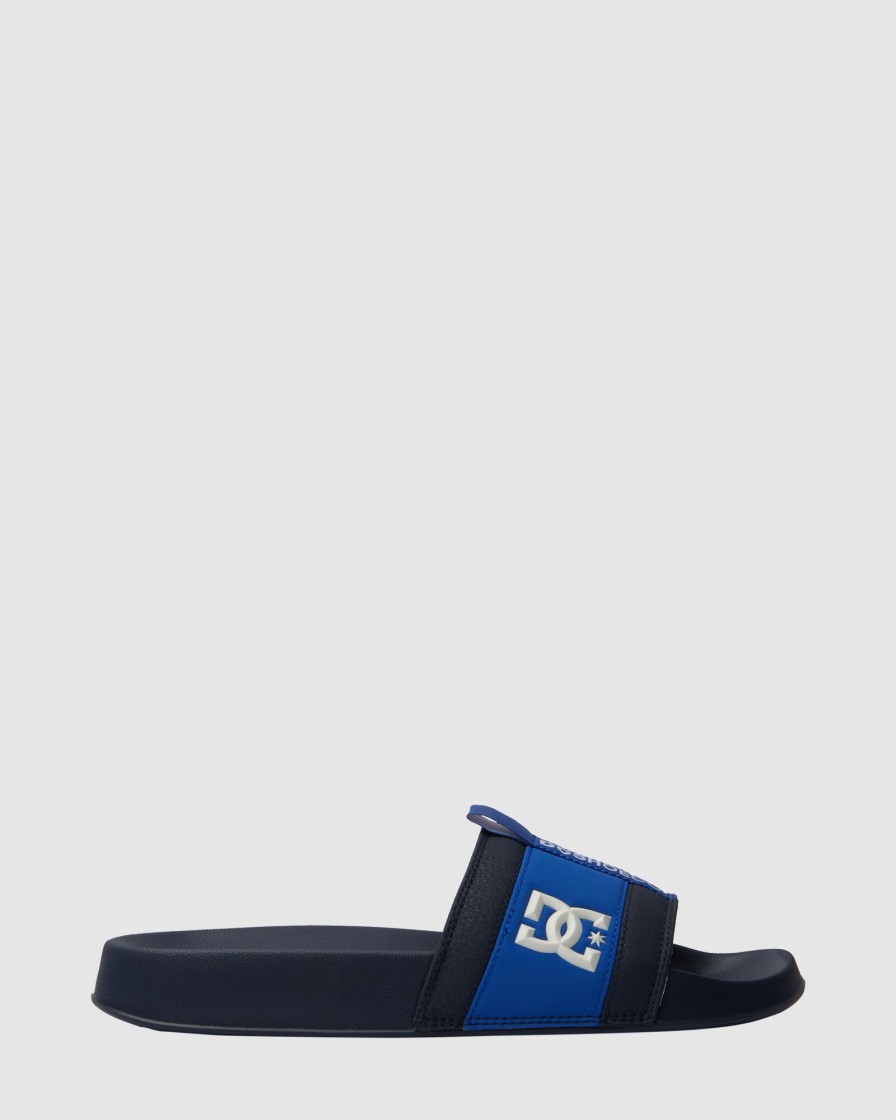 Men DC SHOES Slides | Men'S Lynx Slides